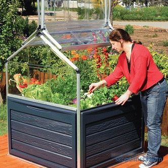 Home mini polycarbonate greenhouse, mini greenhouse for garden, photo and video