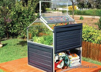 Home mini polycarbonate greenhouse, mini greenhouse for garden, photo and video