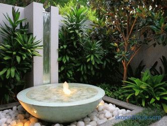 Garden fountains for home and garden - what you can buy in Moscow
