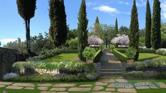 Italian garden - the basic principles of creation