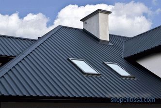 Metal roof: varieties, construction technology