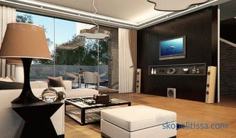 Construction of houses in the style of turnkey high-tech: ready projects