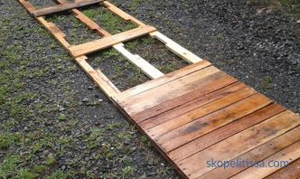 Examples of furniture and home decoration with pallets and pallets