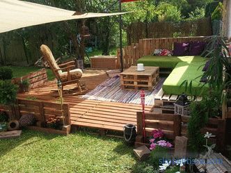 Examples of furniture and home decoration with pallets and pallets