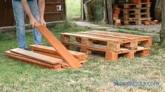 Examples of furniture and home decoration with pallets and pallets