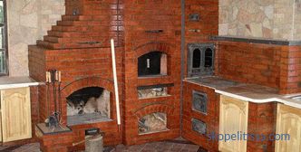 projects with stove heating turnkey, planning of the village house, photo