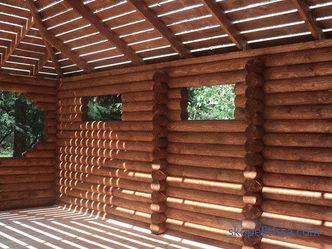 How to paint a gazebo from wood: features of materials and their use