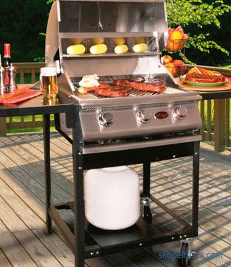 Gas grill for dachas, popular varieties and their advantages