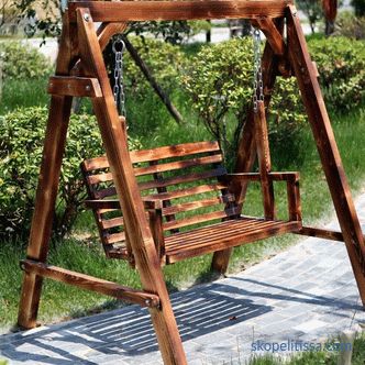 Four-seater garden swings, how to use a garden swing, buy a four-seater swing