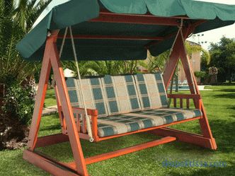 Four-seater garden swings, how to use a garden swing, buy a four-seater swing