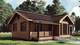 Projects of houses up to 150 m and projects of cottages up to 150 sq. M. m in Russia