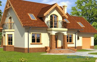 Projects of houses up to 150 m and projects of cottages up to 150 sq. M. m in Russia