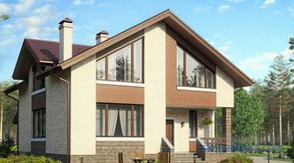 Projects of houses up to 150 m and projects of cottages up to 150 sq. M. m in Russia