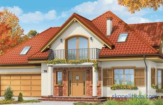 Projects of houses up to 150 m and projects of cottages up to 150 sq. M. m in Russia