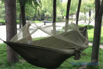 Hammock double: types and features