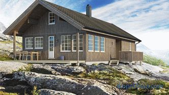 Frame houses on the Scandinavian technology - projects and construction