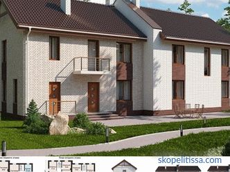 Projects of houses and cottages for 2 families with different entrances, planning, prices for construction in Moscow