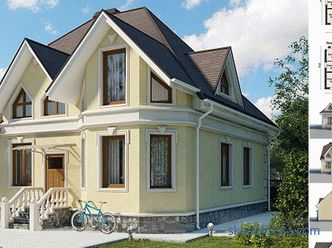 Projects of houses and cottages for 2 families with different entrances, planning, prices for construction in Moscow