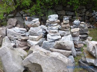Stones for an alpine slide: the basic principles of the right choice