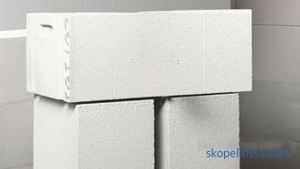 Foam blocks - composition, weight and dimensions, prices for a piece, pros and cons