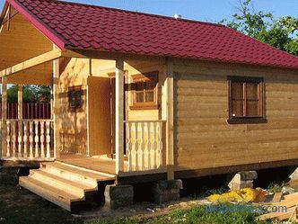 House of cabins - how to organize, examples and photos