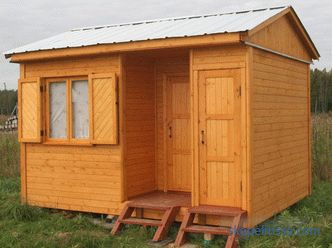 House of cabins - how to organize, examples and photos