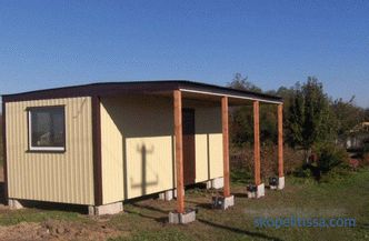 House of cabins - how to organize, examples and photos