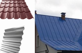 Roofing materials for the roof: types and prices of coatings