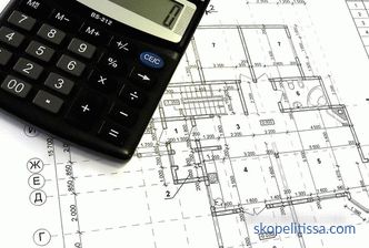 Online calculator calculating building materials for home construction