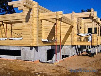 Construction of houses from turnkey glued timber in Moscow: projects and prices