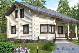 Construction of houses from turnkey glued timber in Moscow: projects and prices