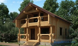 Construction of houses from turnkey glued timber in Moscow: projects and prices