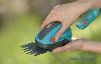 trimmers, lawn mowers, benzokosy, scissors - the appointment and characteristics