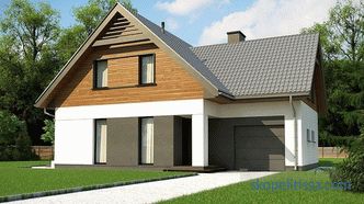 Projects of houses and cottages up to 120 m2 turnkey, one-story, two-story, prices for construction in Moscow