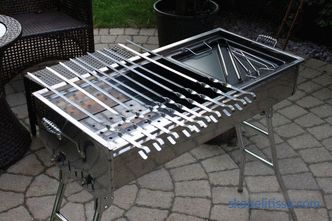 Braziers for cottages - buy cheap in Moscow, forged braziers for cottages