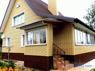 house cladding, exterior materials, photos and prices in Moscow