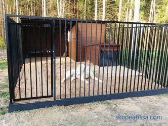 Sheepdog enclosure - the correct size and installation method