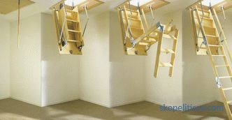 Attic stairs with a hatch: what are the types and nuances of choice
