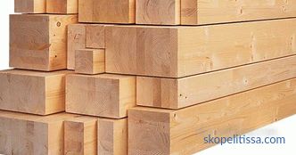 Calculator calculating timber for building a house: step by step instructions