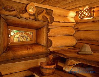 projects of wooden baths from a log house, photos, prices for construction in Moscow