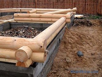 projects of wooden baths from a log house, photos, prices for construction in Moscow