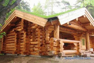 projects of wooden baths from a log house, photos, prices for construction in Moscow