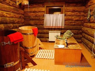 projects of wooden baths from a log house, photos, prices for construction in Moscow